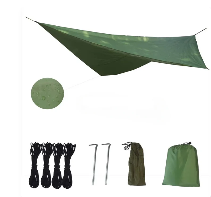 2-Person Camping Hammock with Mosquito Net
